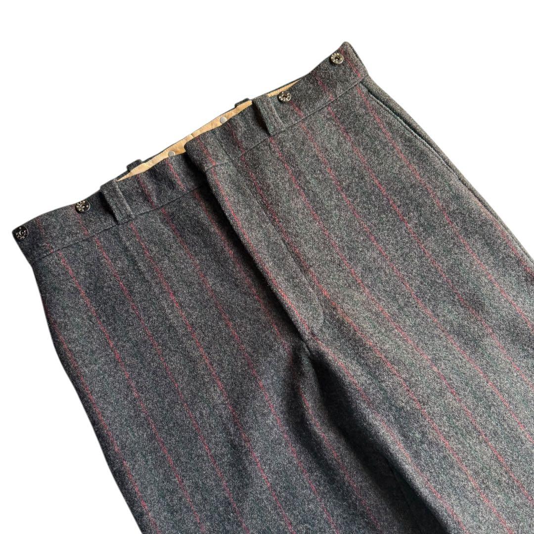 60s-70s L.L.bean wool pants 筆記体タグ