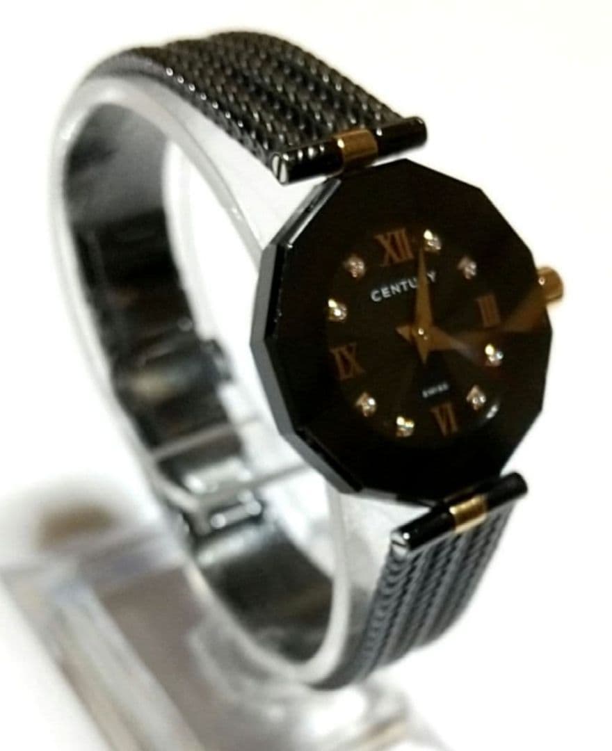 出品は11/30まで！最終値下げ！センチュリー タイムジェム 8Pダイヤ 付属品