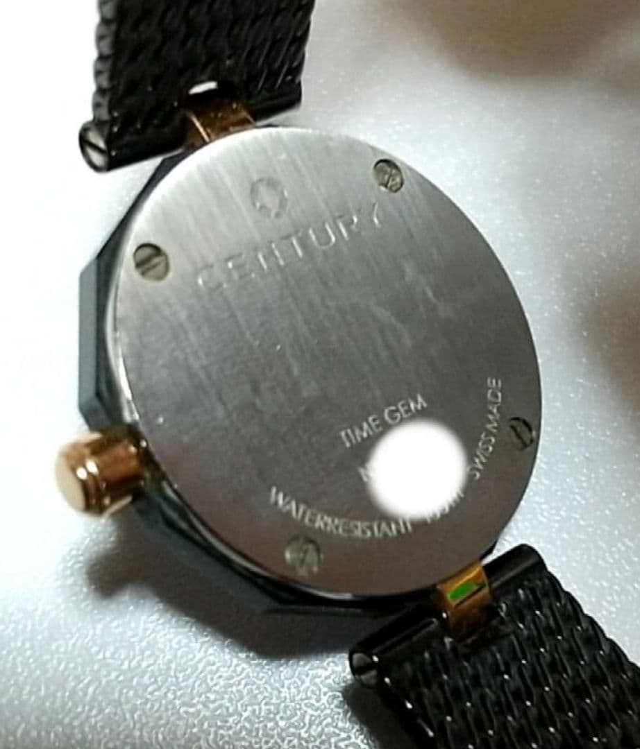 出品は11/30まで！最終値下げ！センチュリー タイムジェム 8Pダイヤ 付属品