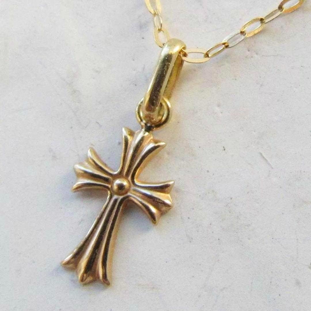 【SALE！】18Kクロストップ バチカン付き 18金 新品未使用 トップのみ