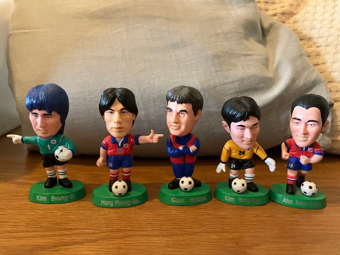 サッカー 韓国代表 フィギュア 14点セット 日韓ワールドカップ2002