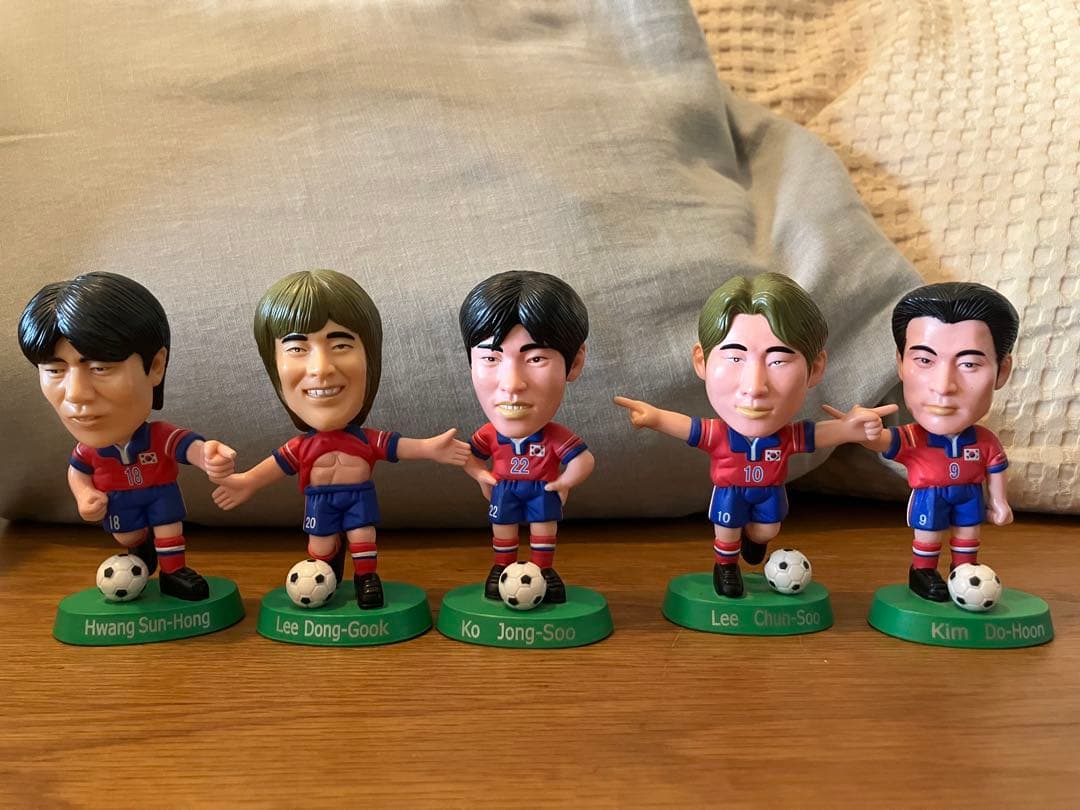 サッカー 韓国代表 フィギュア 14点セット 日韓ワールドカップ2002