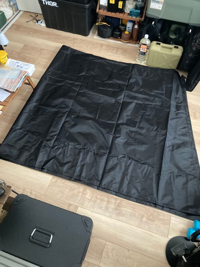 DOKICAMP G2000ブラック　メッシュドア TPUドア　フロアマット付き