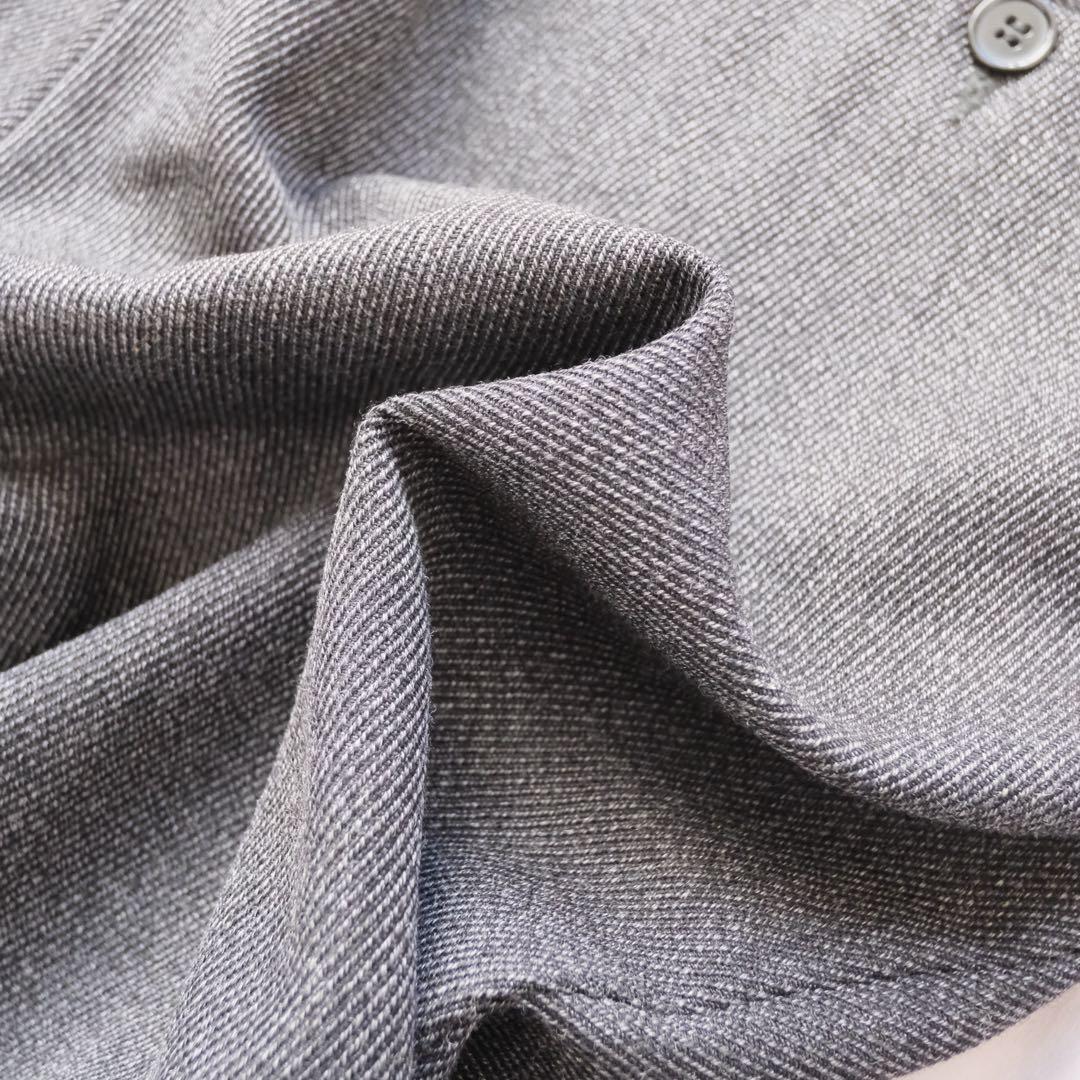 80s イタリア製 euro vintage チャコールグレー スラックス