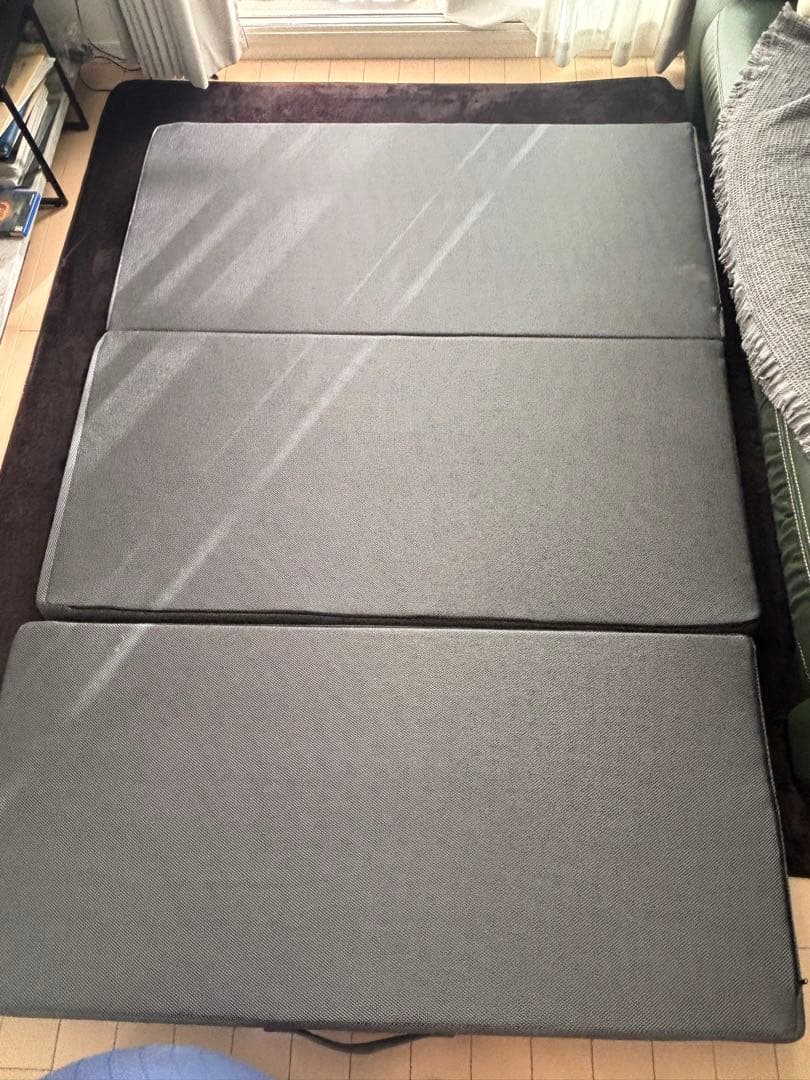 GOKUMIN マットレス 厚さ10cm ダブルサイズ　三つ折り