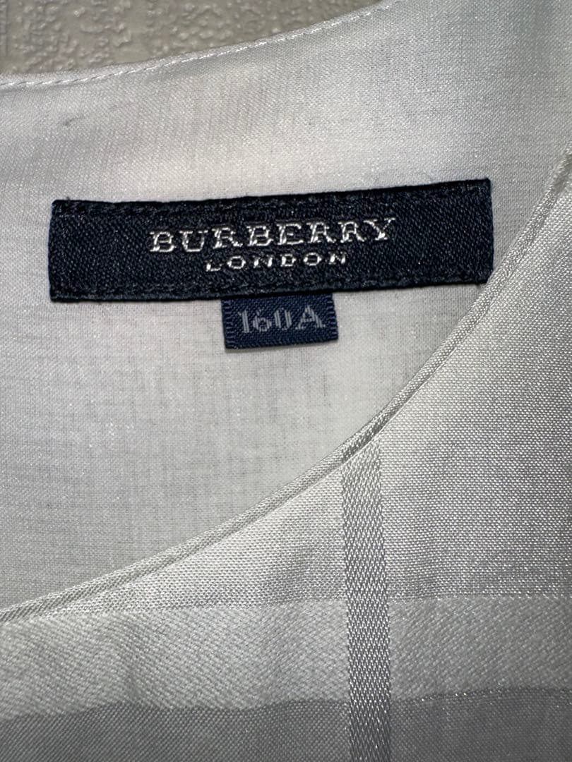 大人も可　バーバリー　ワンピース160センチ