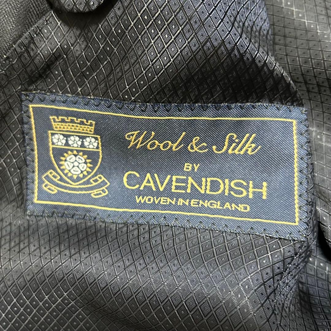 【新品未使用】HILTON ウール＆シルク ビジネス スーツ イギリス生地使用