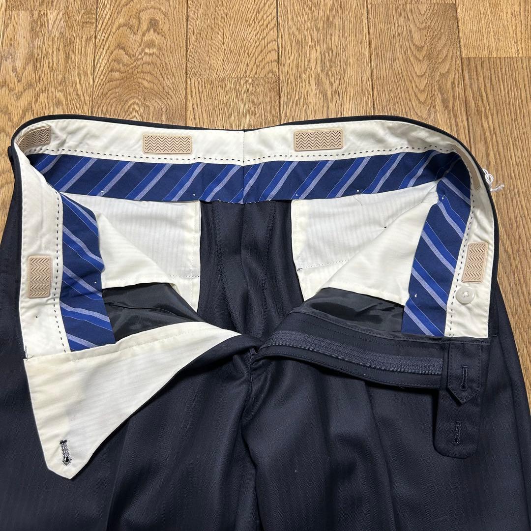 【新品未使用】HILTON ウール＆シルク ビジネス スーツ イギリス生地使用