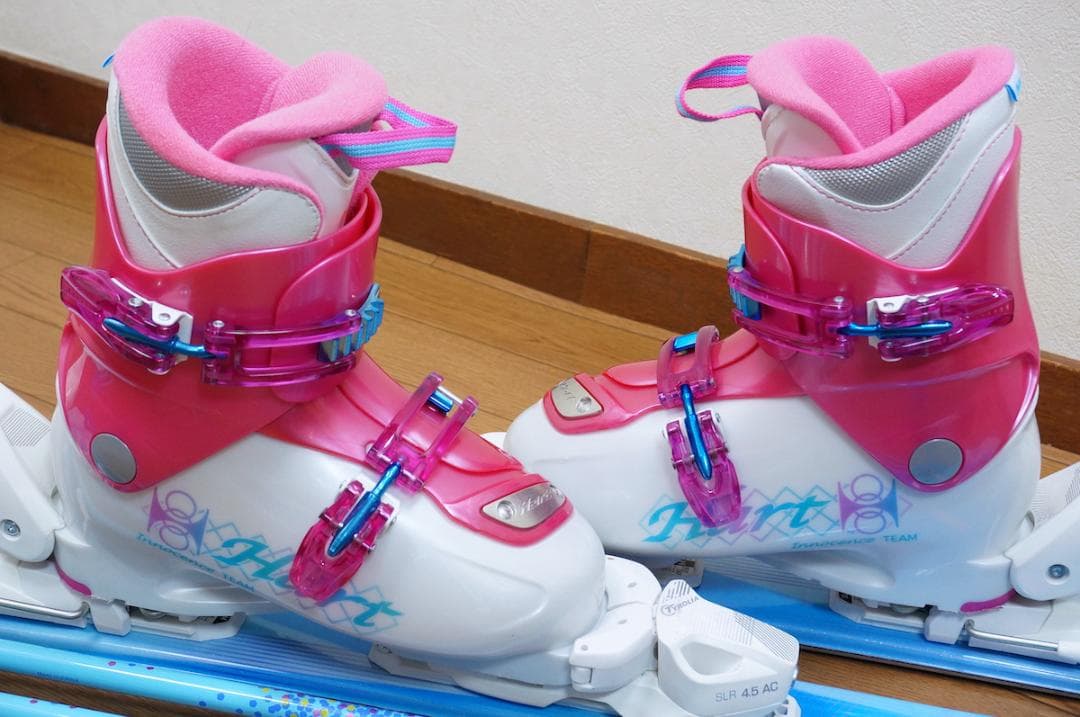 メンテ済 127cm 靴23cm HEAD スキーセット