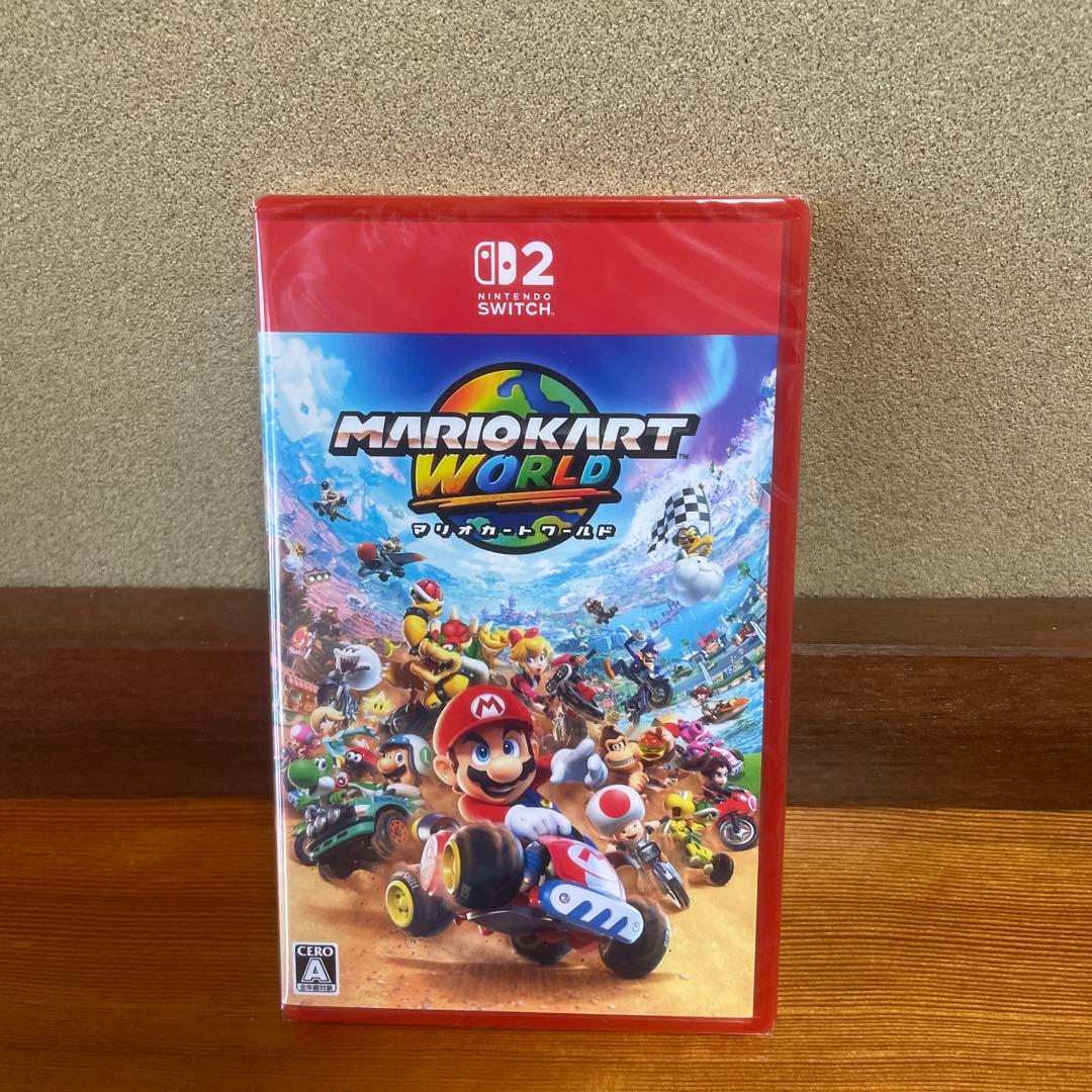【新品未使用】マリオカートワールド　Switch2