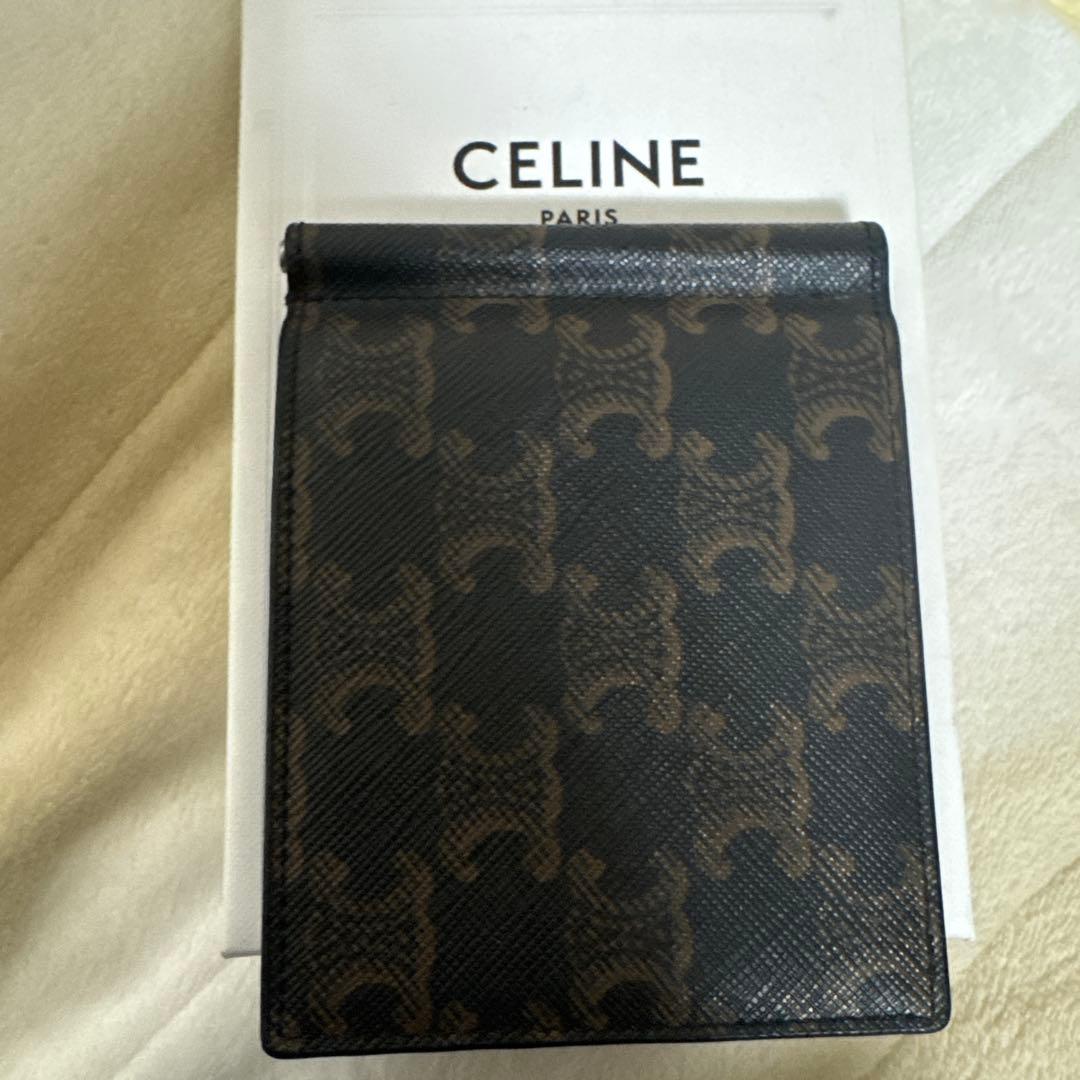 小物 CELINE BILL CLIP WALLET