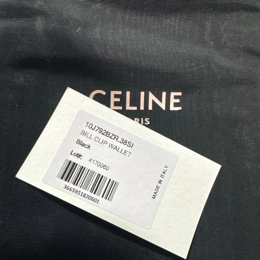 小物 CELINE BILL CLIP WALLET