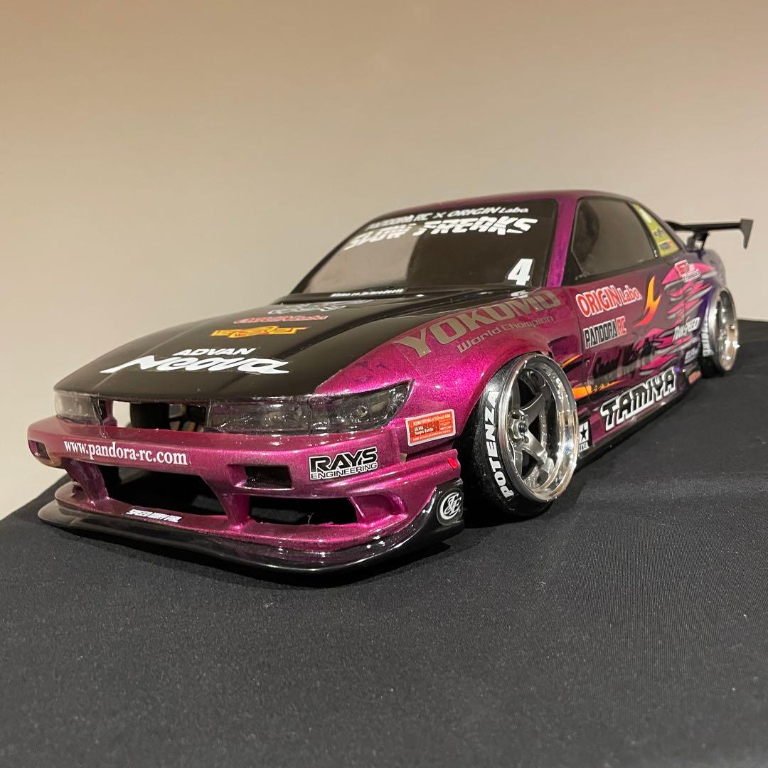 パンドラRC シルビア s13 ラジコン ボディ1/10 YD-2 完成品