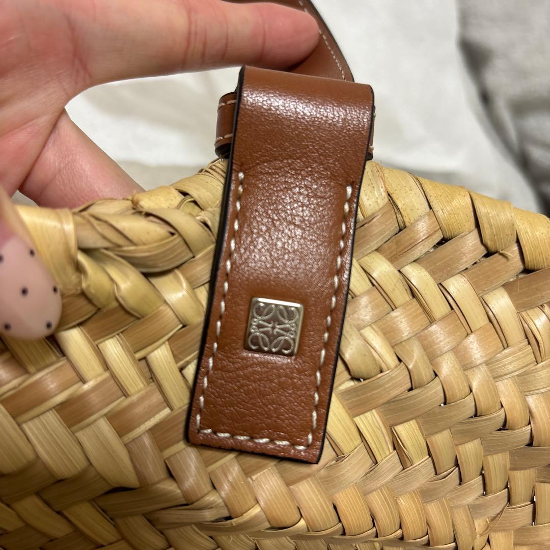 【本日限定値下げ‼️超美品】LOEWE ロエベ　カゴバッグ　スモール