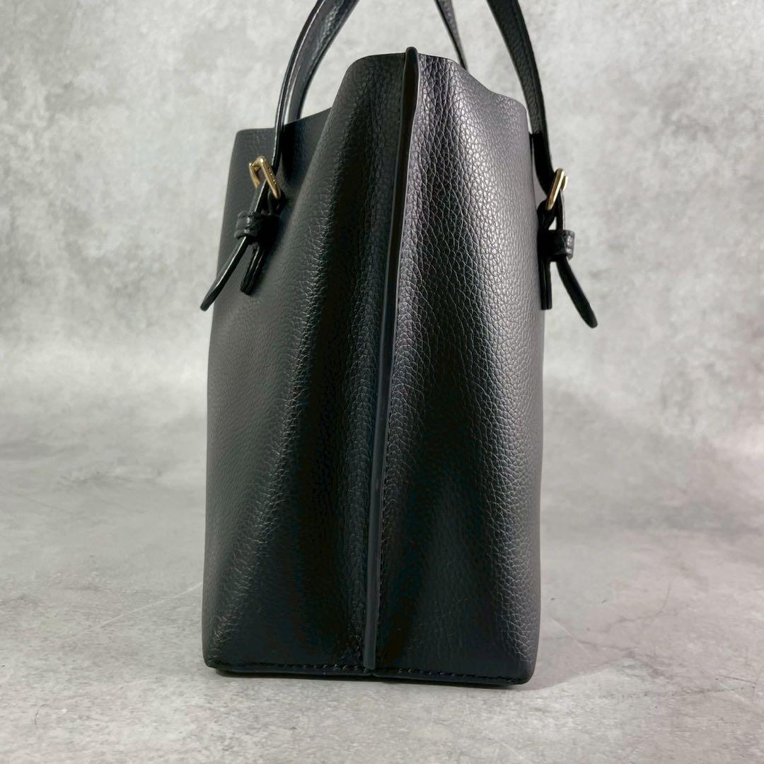 ✨極美品✨コーチ　モリー　トート　2way クロスボディ　レザー　ブラック