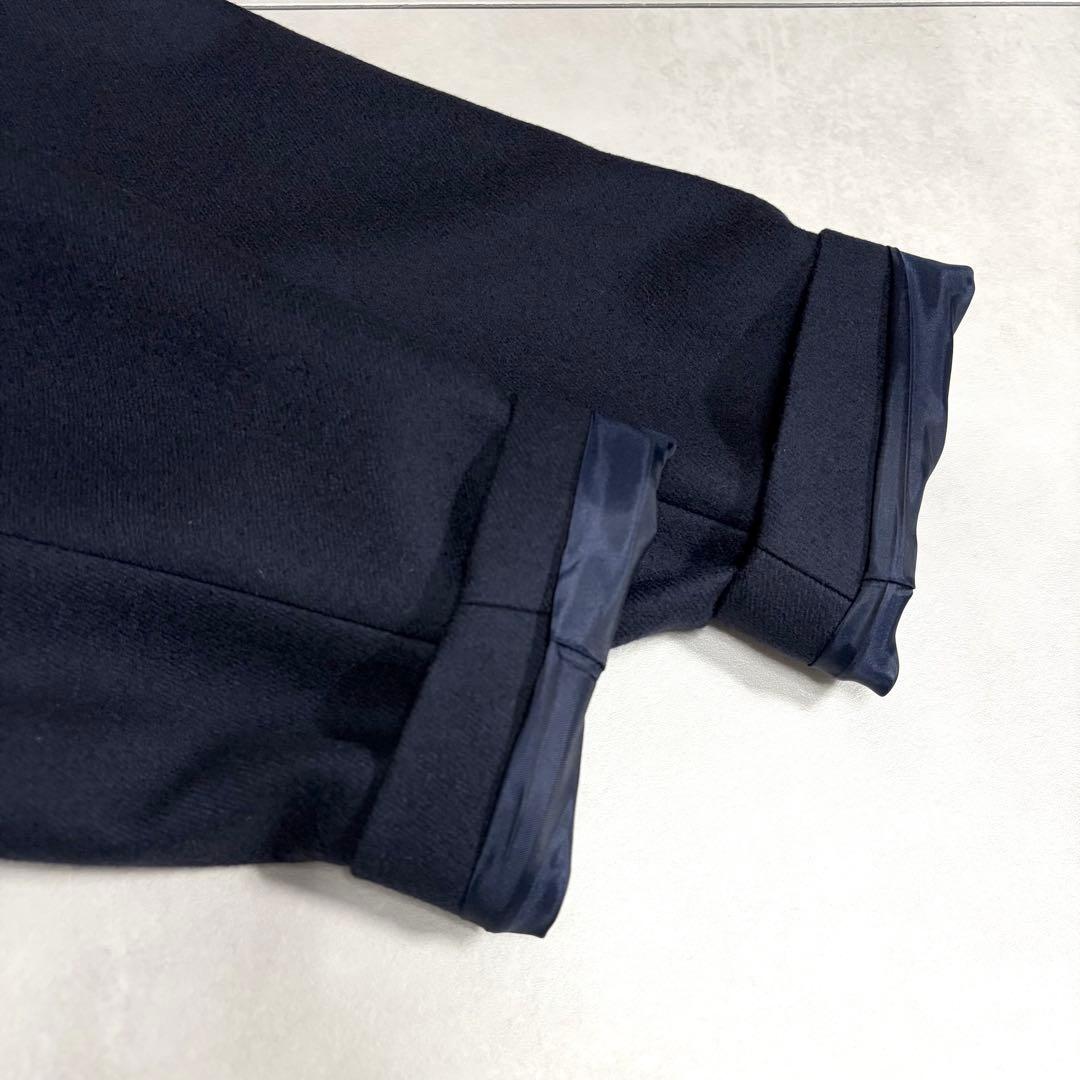 未使用級✨ハイク　2024　ウールショップコート　ネイビー　XXL　ロングコート