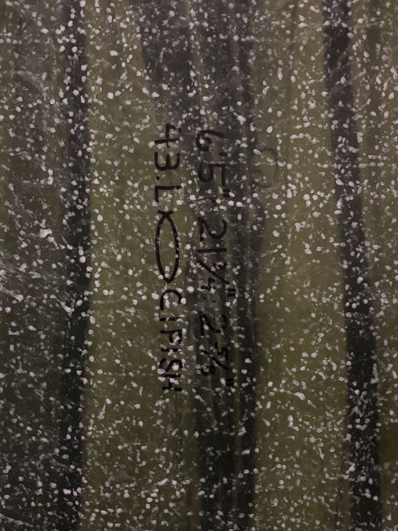 傷なしCHANNEL S CI Fish 6'5\" 43L