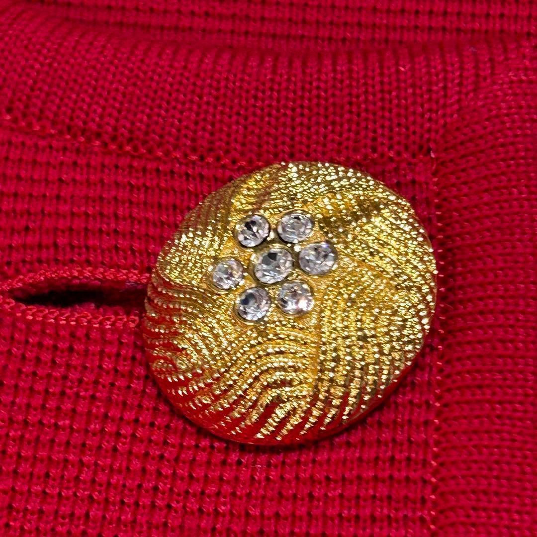 合馬公式アカウント1イヴサンローラン 金ボタン　セーター　ウール