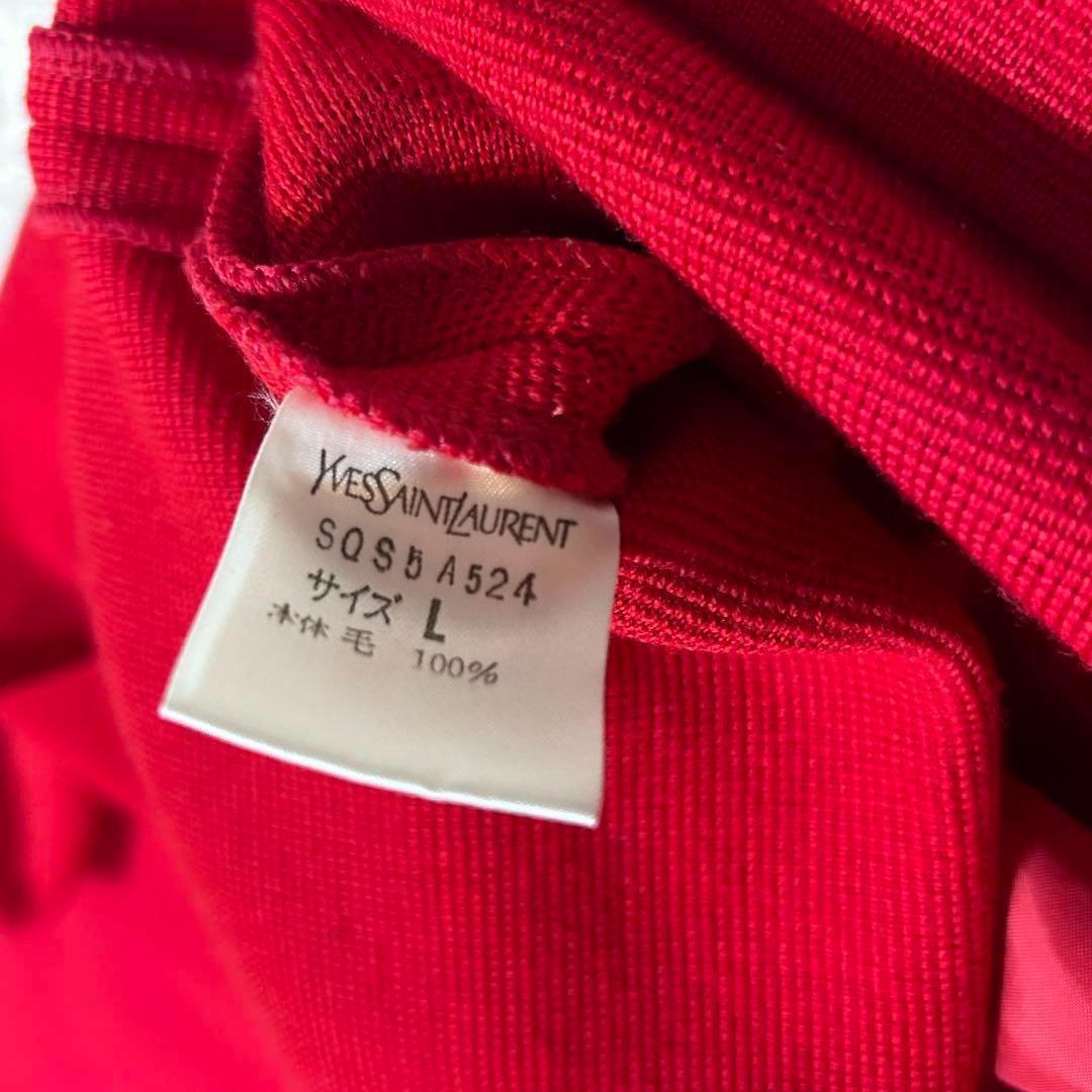 合馬公式アカウント1イヴサンローラン 金ボタン　セーター　ウール