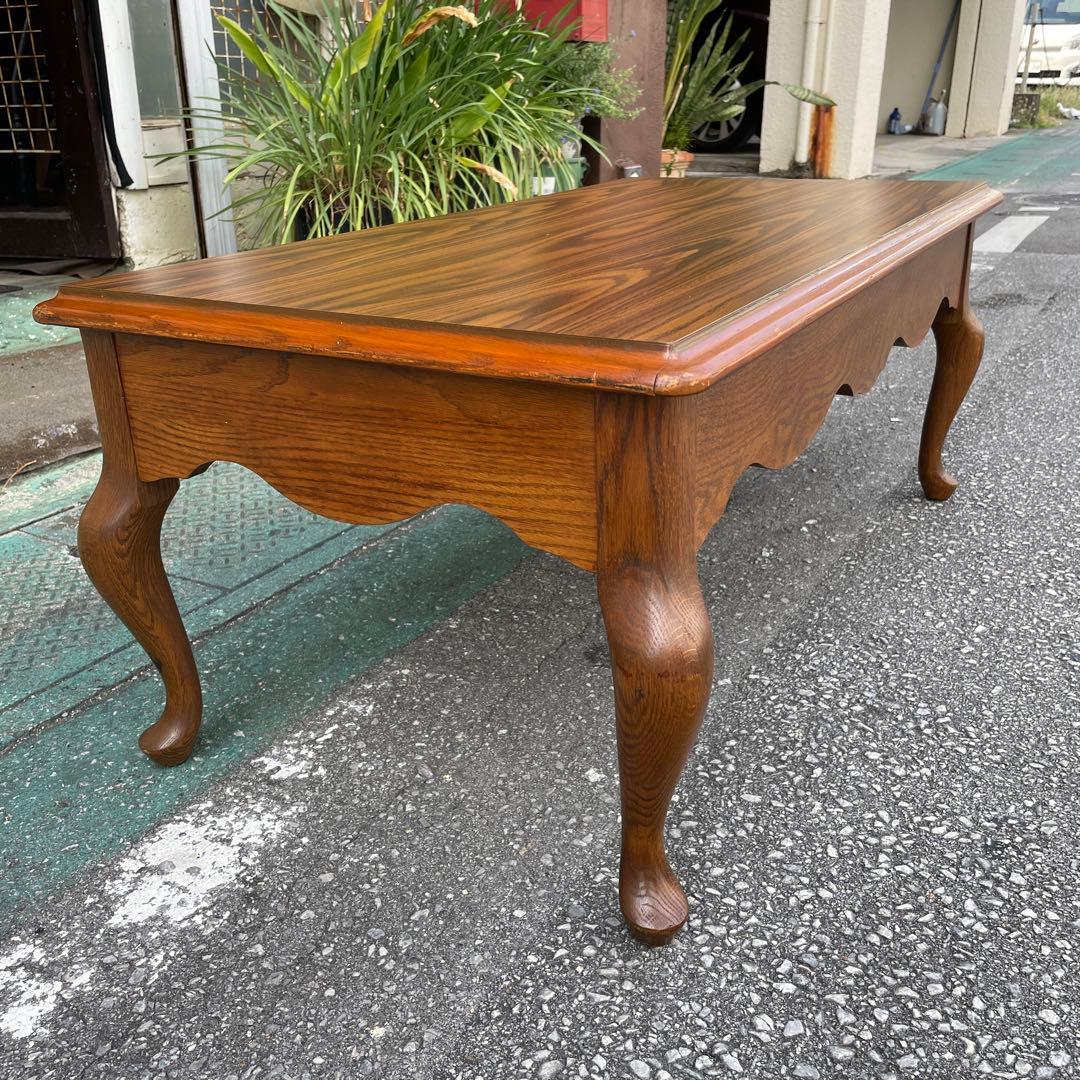 USAヴィンテージ・オーク・コーヒーテーブル