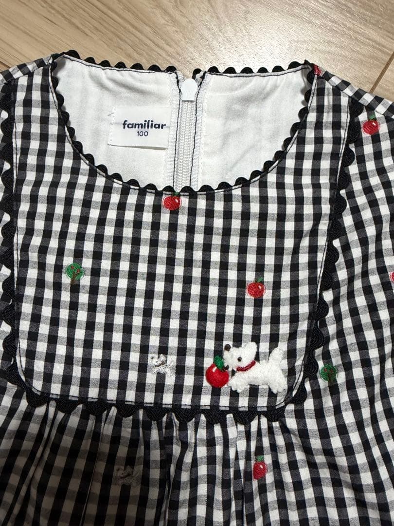 ファミリア　ベビー服　ワンピース　100