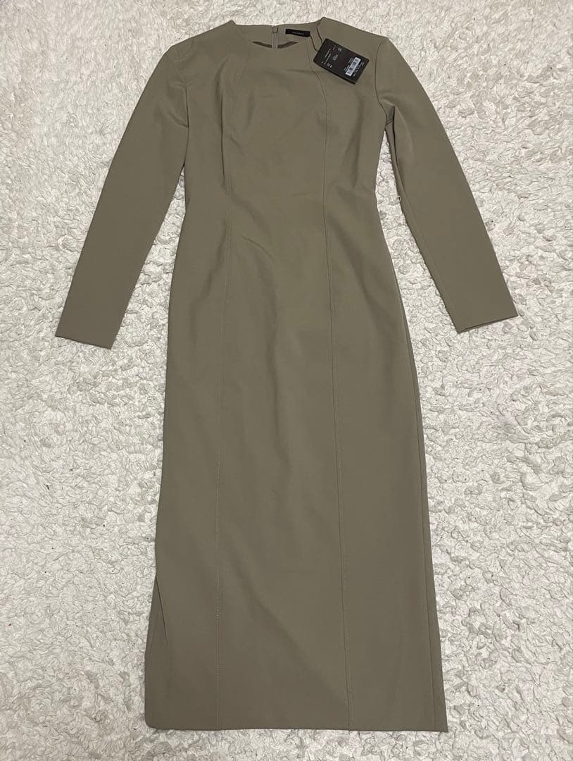 【新品未使用】anuans ステッチワークコクーンワンピース