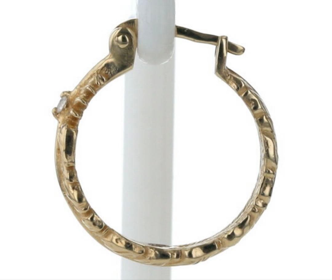 455kayzabro　AVARANCHE K10YG フェザーピアス