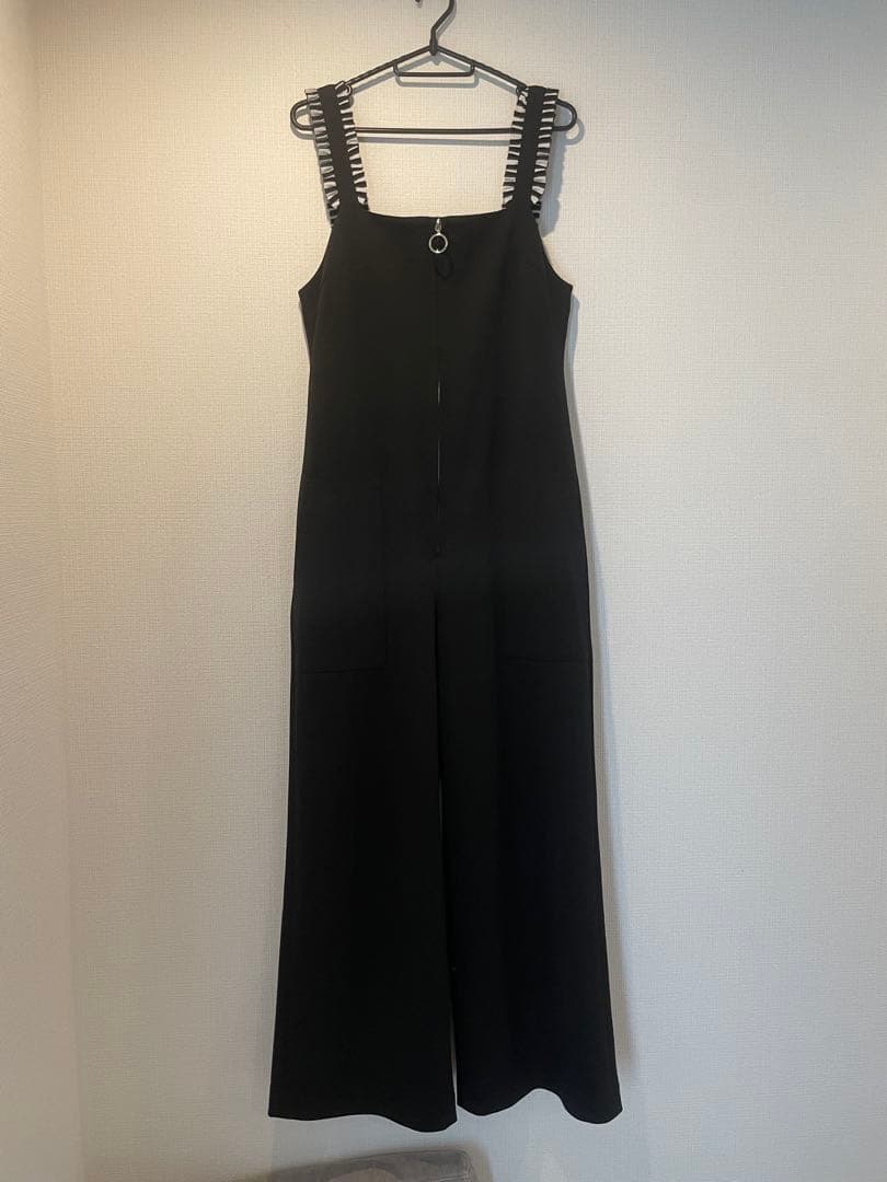 BORDERS at BALCONY フリルストラップオールインワン38