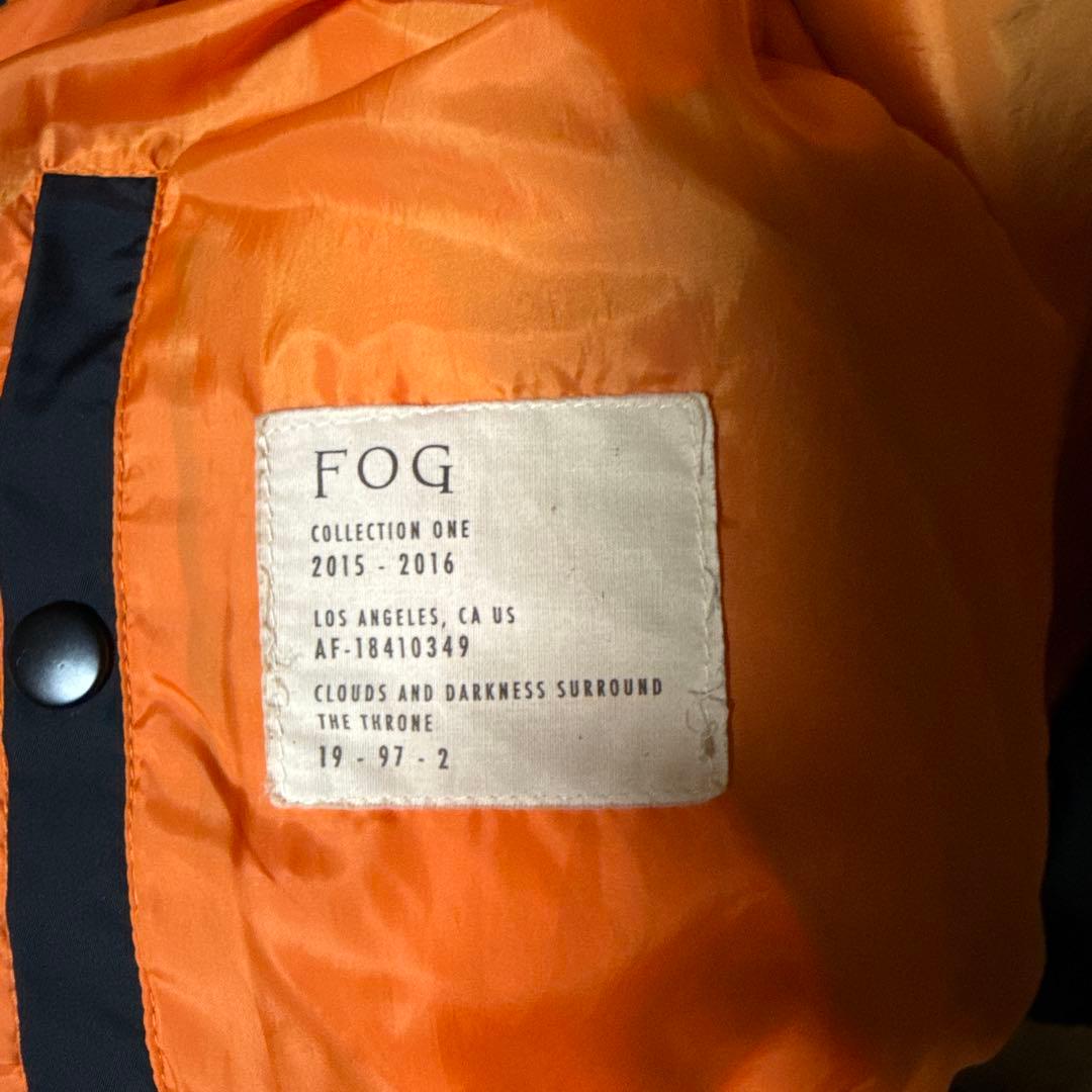 FOG MA-1ジャケット ブラック L