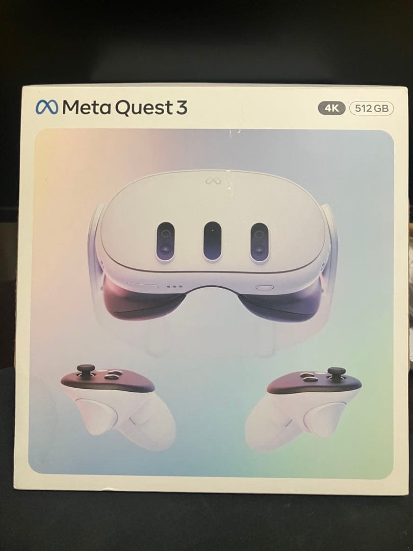  Quest 3 VRヘッドセット 512GB