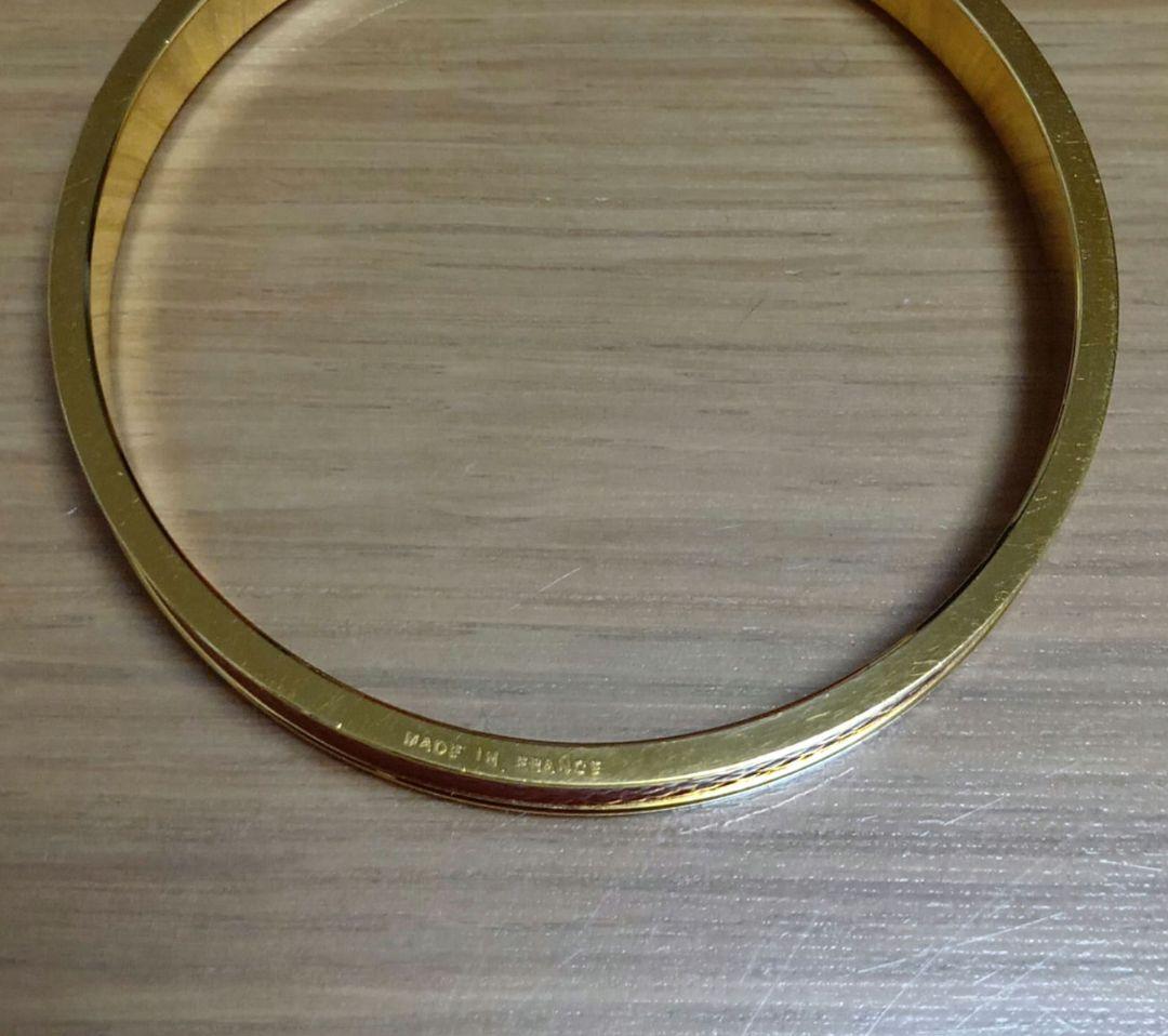 HERMES✨️美品❋ケリー バングル レザー 赤❋