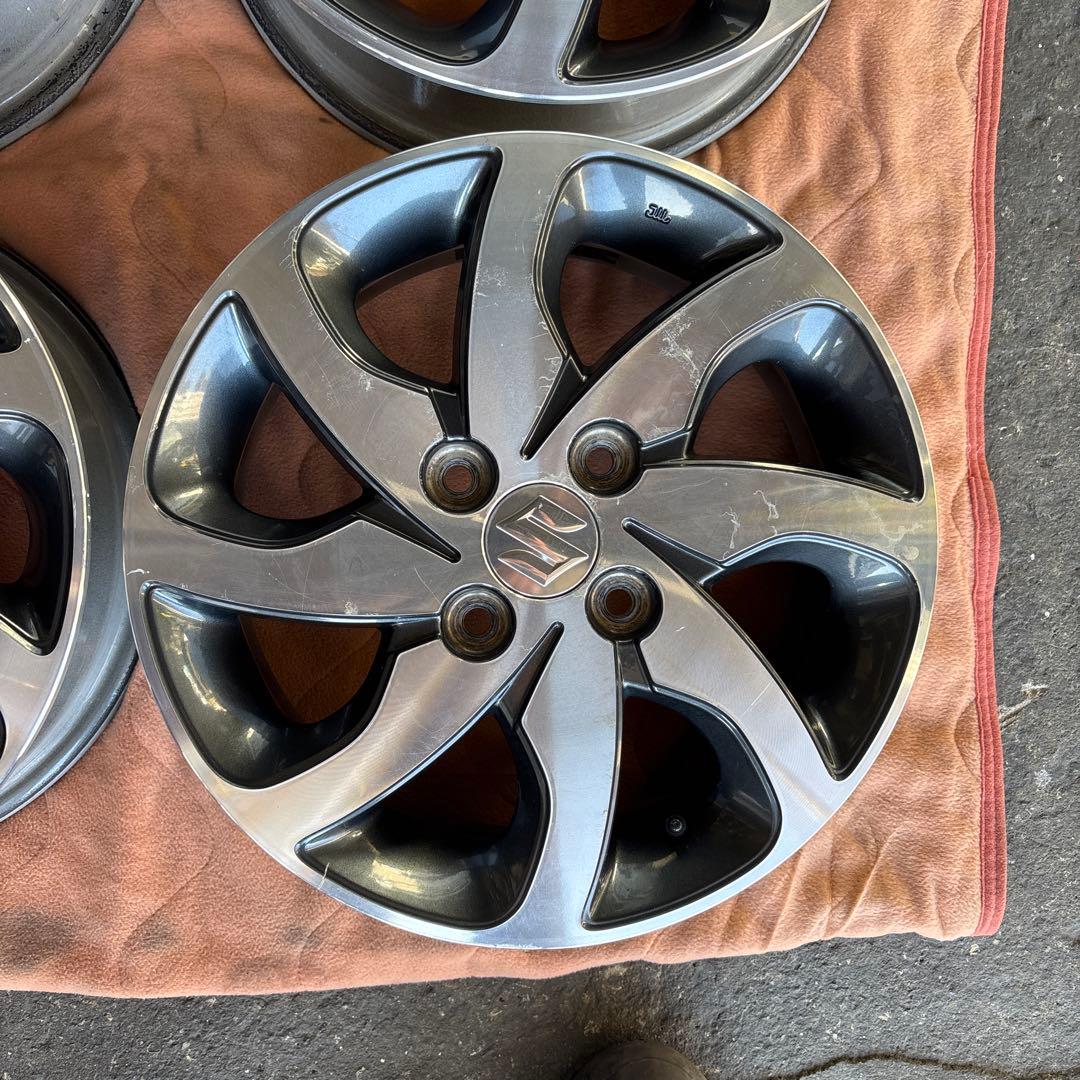14インチ　スズキ純正　アルミホイル　４本セット