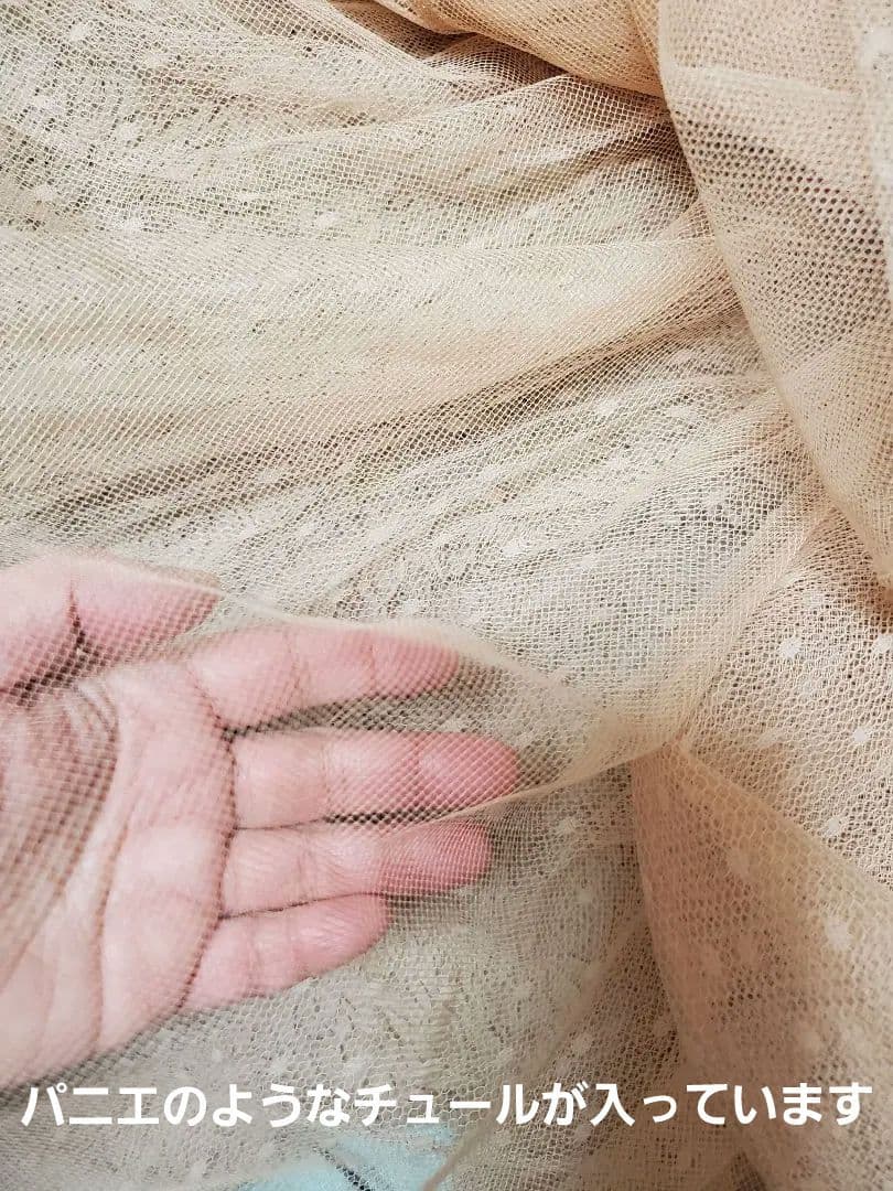 RED VALENTINOベージュピンク透け感チュールトレンチコート日本未入荷色