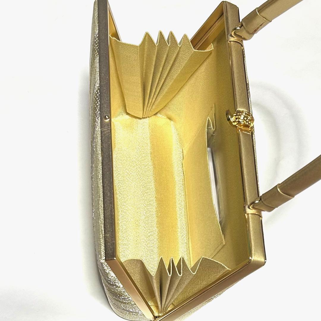 【新品級美品】伊と忠　和装バッグ草履セット　三層　フォーマル　成人式　M〜L