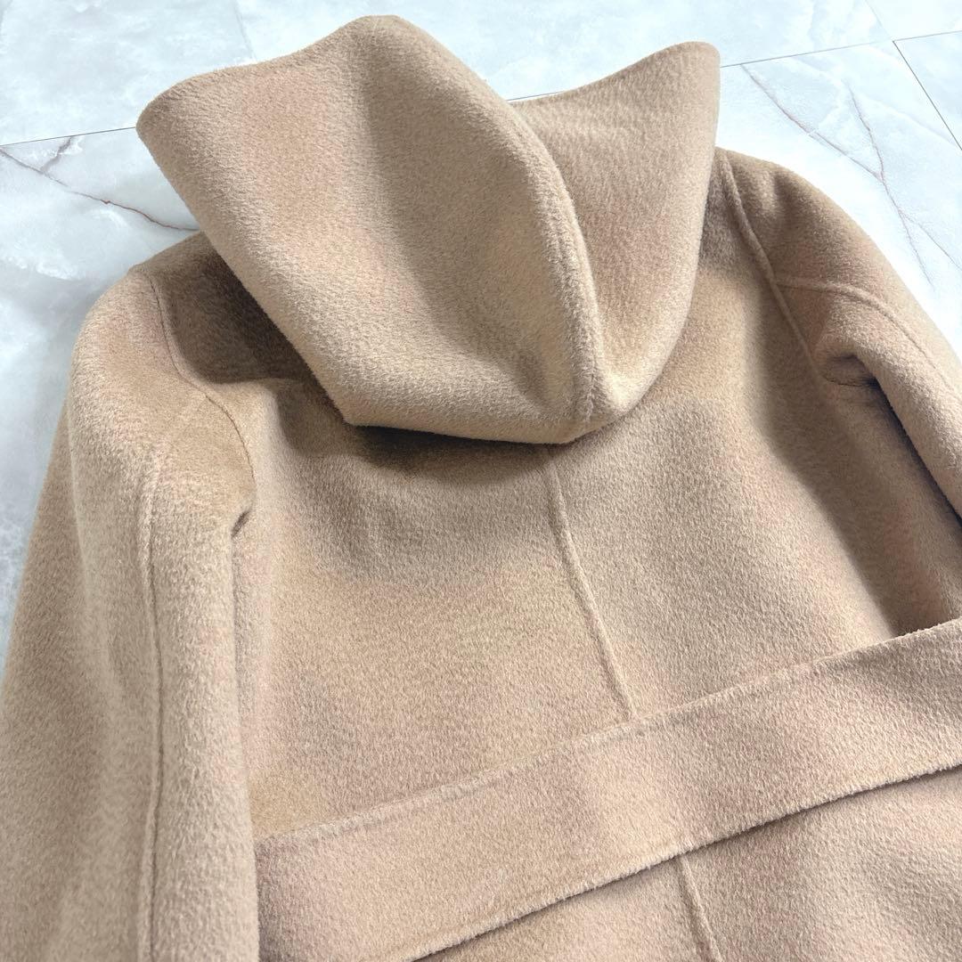 美品　マックスマーラ　クチートアマーノ　リバーシブル　コート　サイズ36キャメル