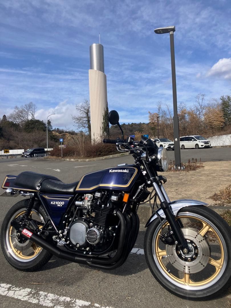 Z750FX KZ1000MK2 モリワキ ワンピース マフラー　集合管