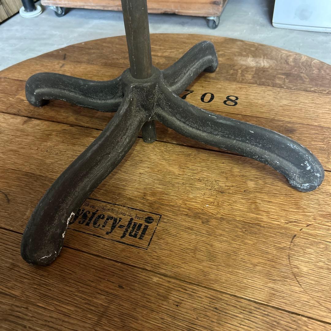 ヴィンテージ アイアン T字ハンガーラック インダストリアル シャビー 無骨