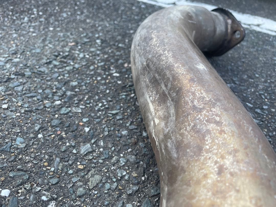 be5 bh5 柿本改　フロントパイプ　中間マフラー