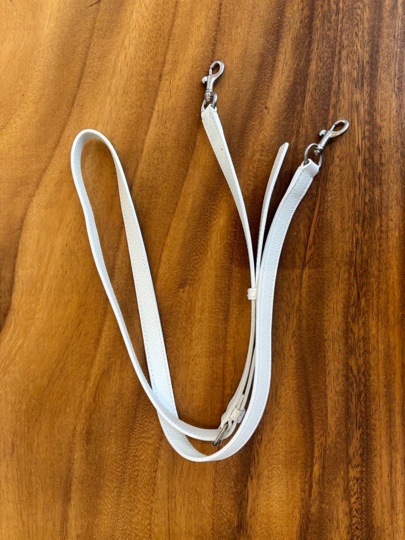 BALENCIAGA ホワイト ミニバッグ