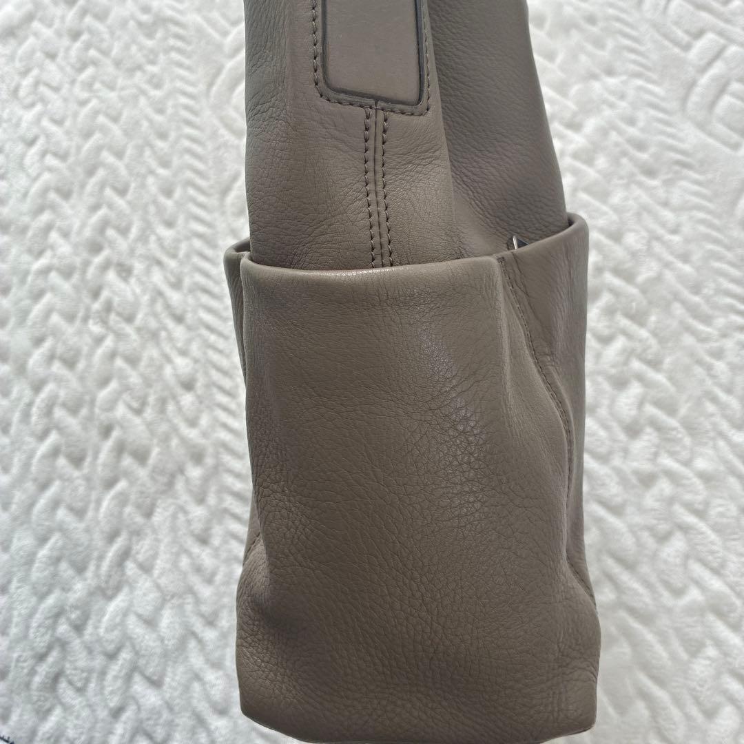 HIROFU シボレザー　ワンショルダーバッグ