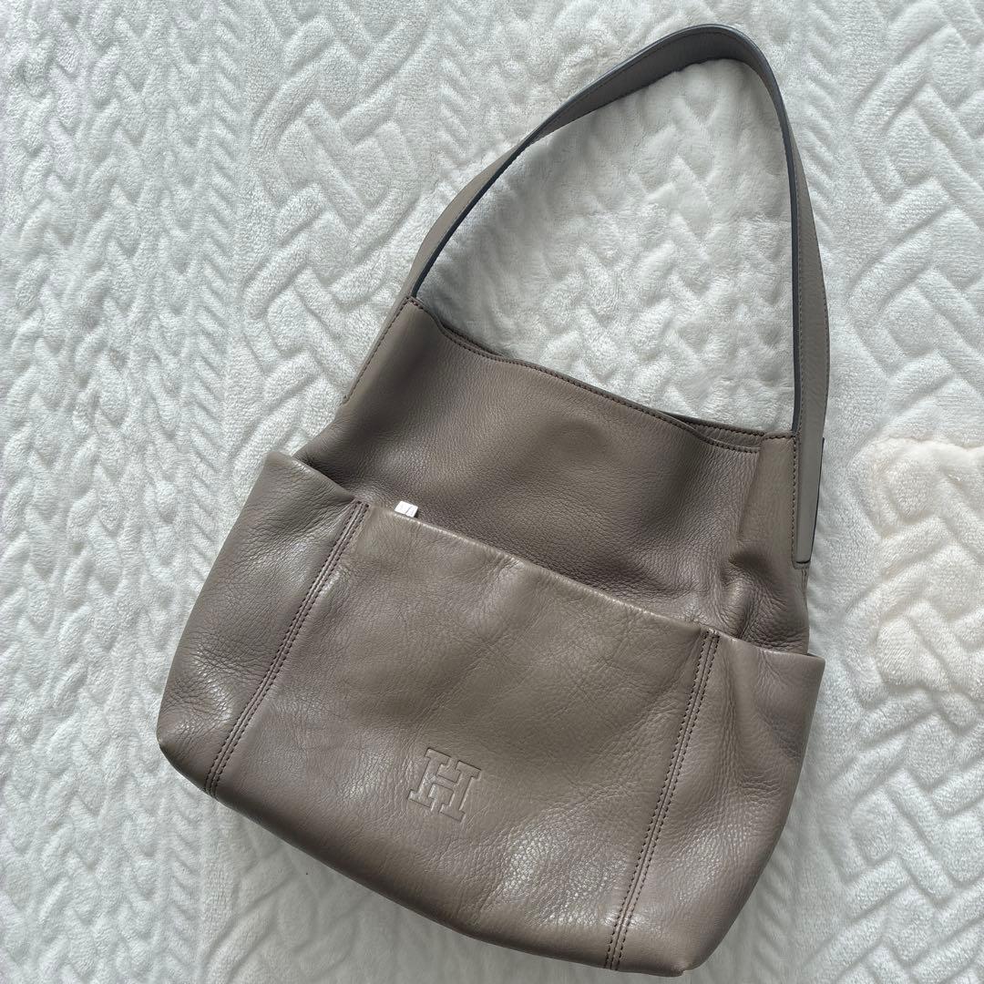 HIROFU シボレザー　ワンショルダーバッグ