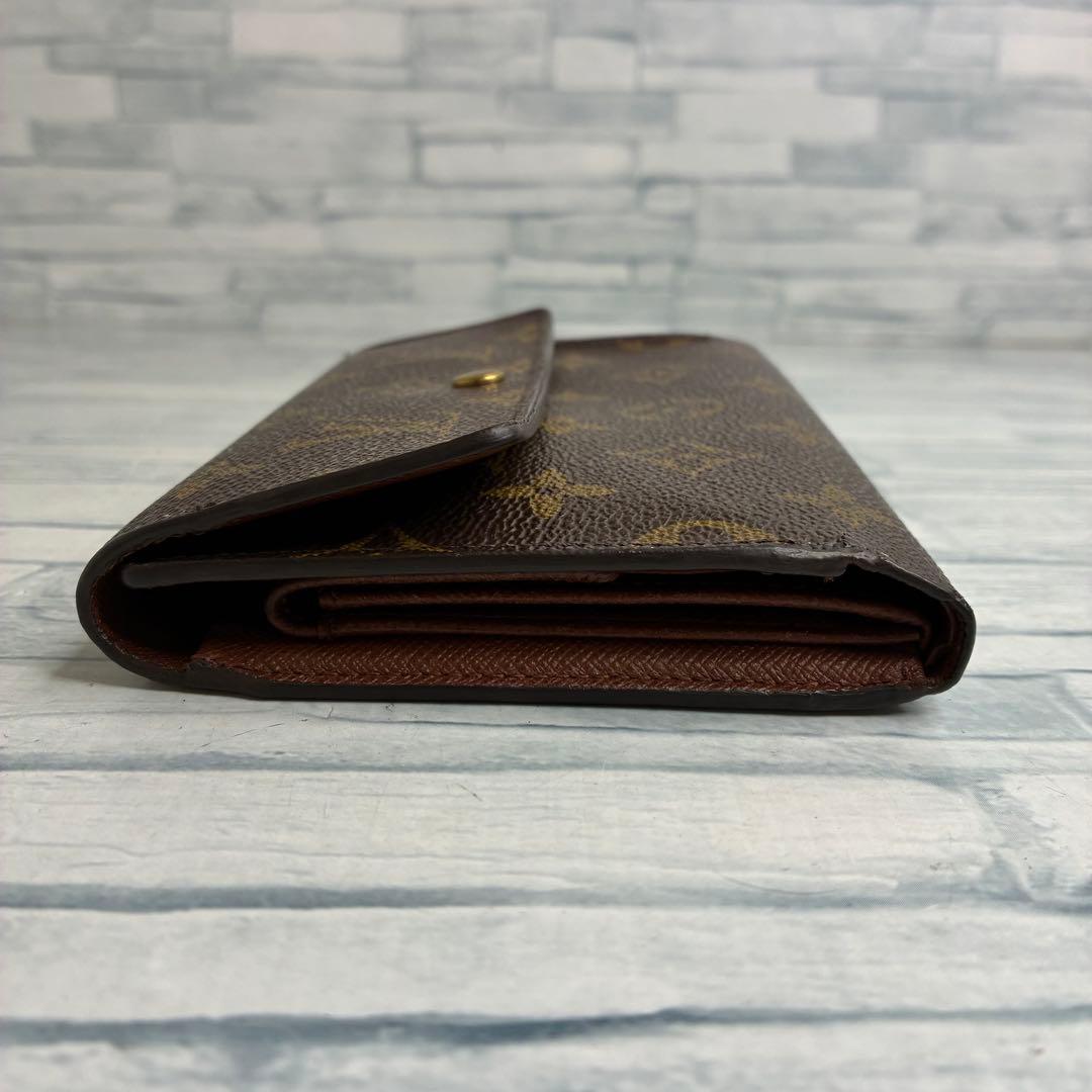 美品　60 ルイヴィトン モノグラム 三つ折り財布 mt2