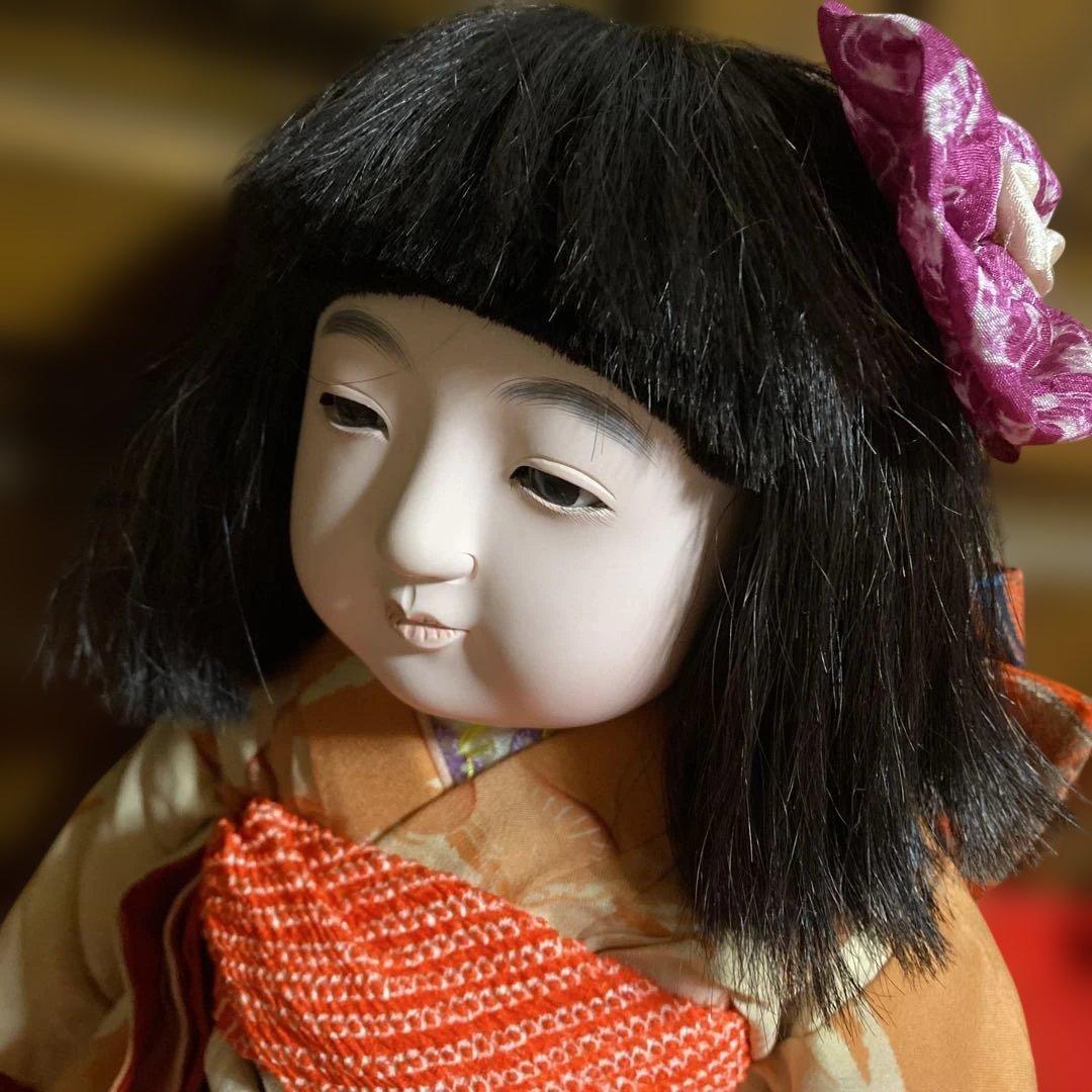 市松人形　徳山　１５号　５２ｃｍ位