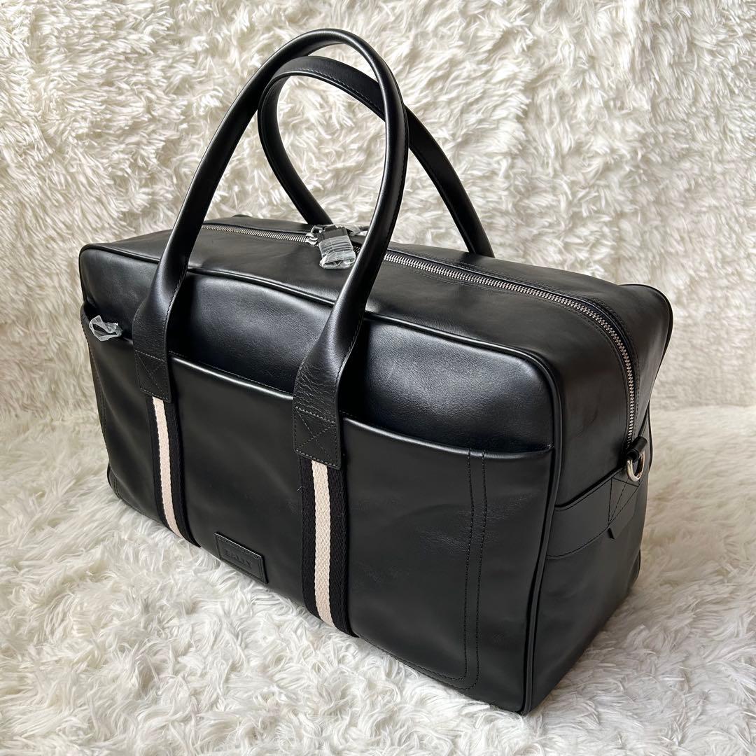 未使用　バリー　2way ボストンバッグ　ブラック