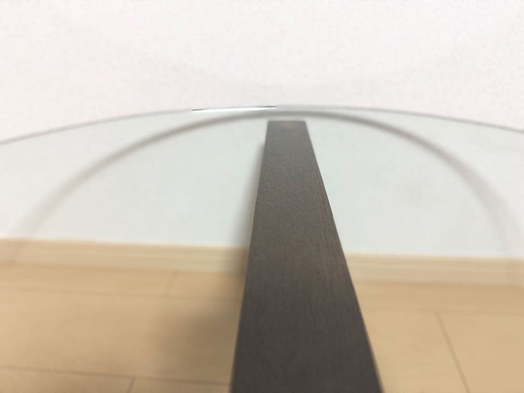 カリモク リビング　センターテーブル　ガラストップ　オーク