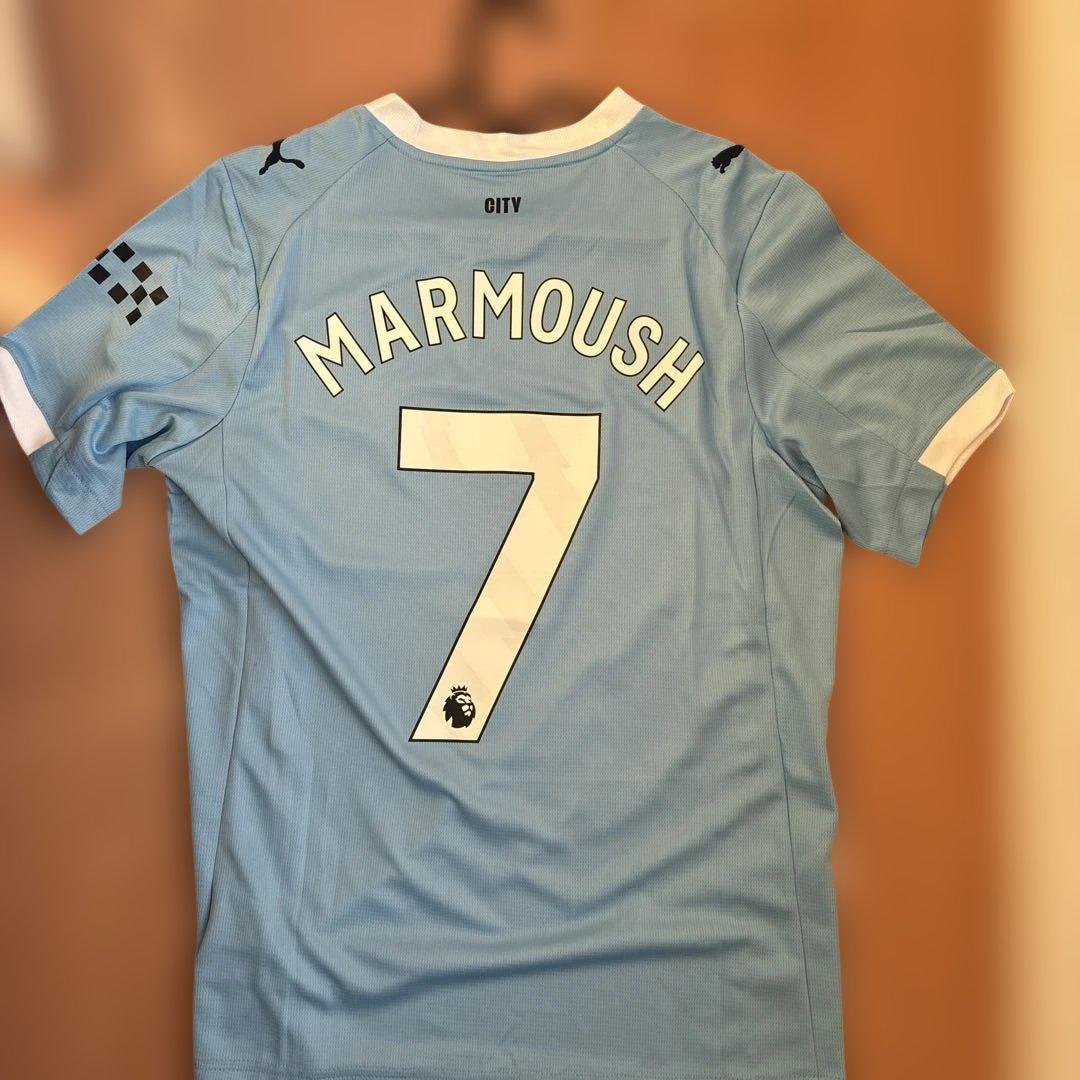 マンチェスターシティ　ユニフォーム　25/26 MARMOUCH 7番 M