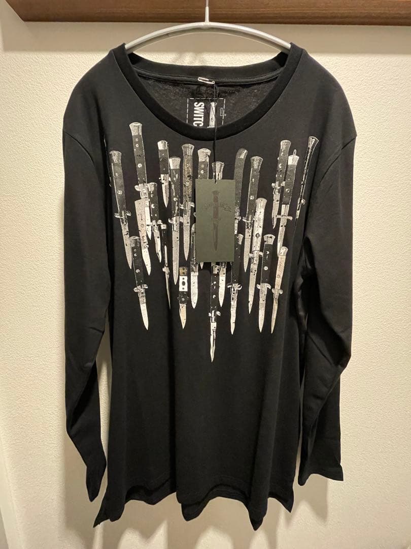 新品　switchblade KNIVES L/S TEE