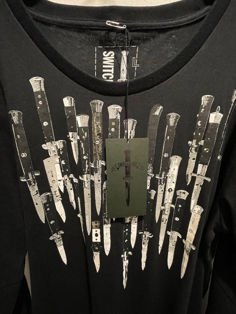 新品　switchblade KNIVES L/S TEE