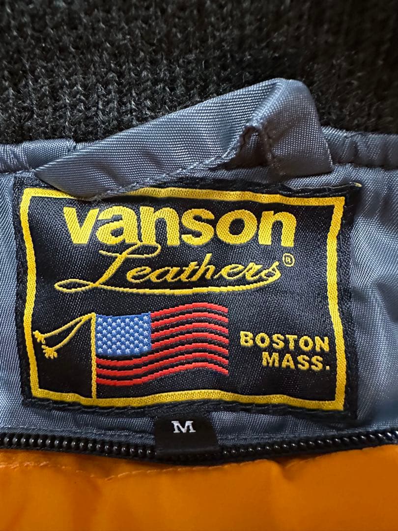 VANSON MA-1ジャケット Mサイズ VS19111W