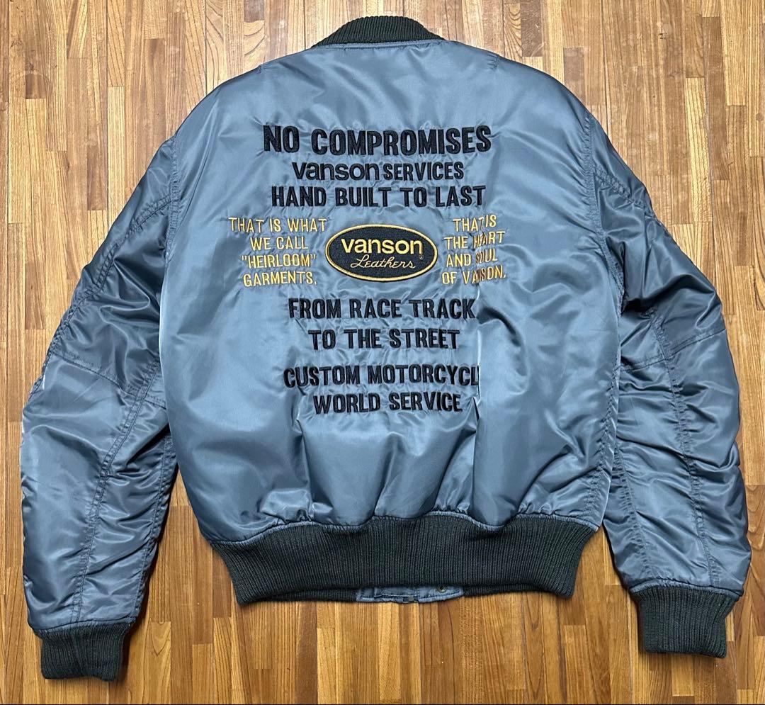 VANSON MA-1ジャケット Mサイズ VS19111W
